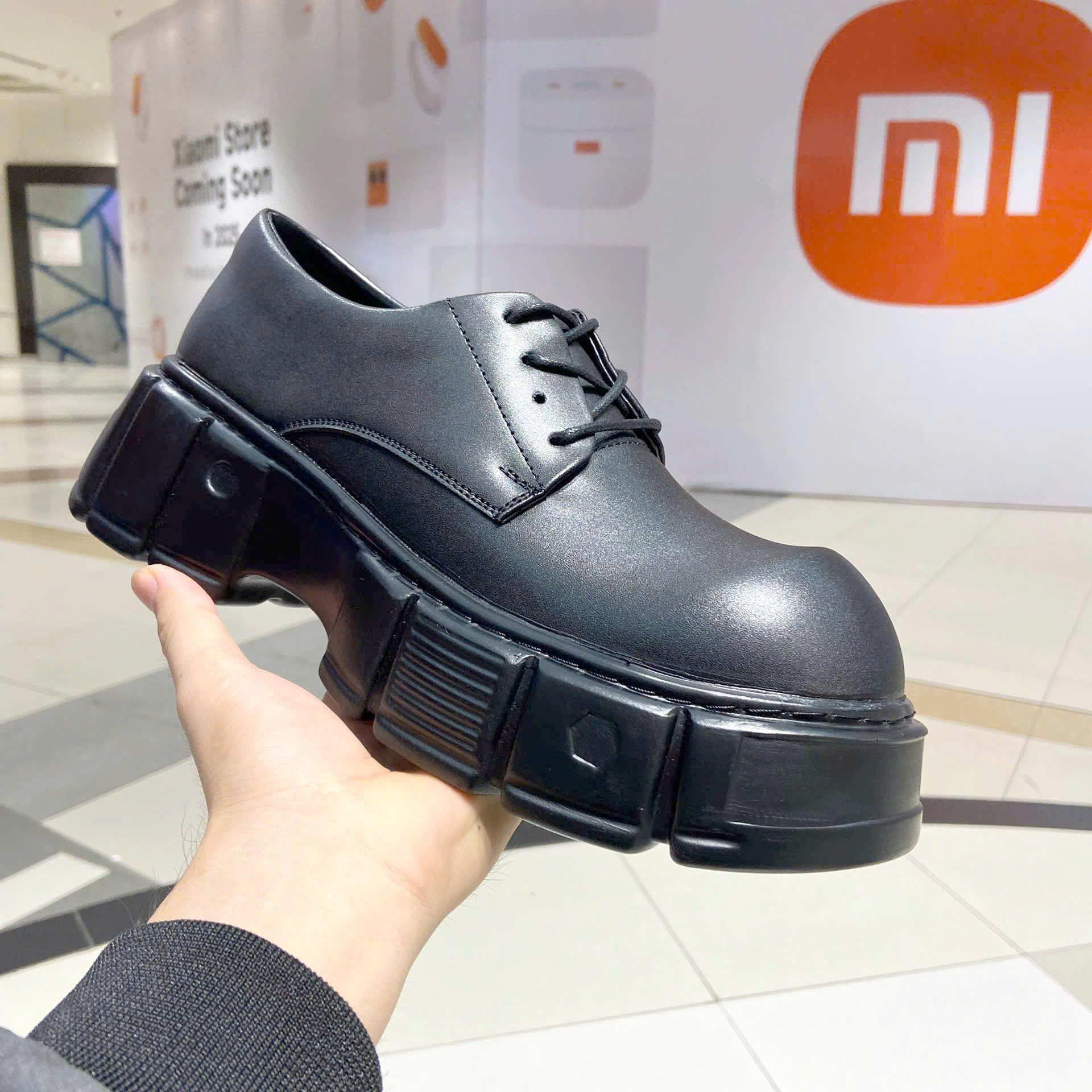 Giày Derby nam nữ Inichi G1332- G1333 đế Chunky thời trang