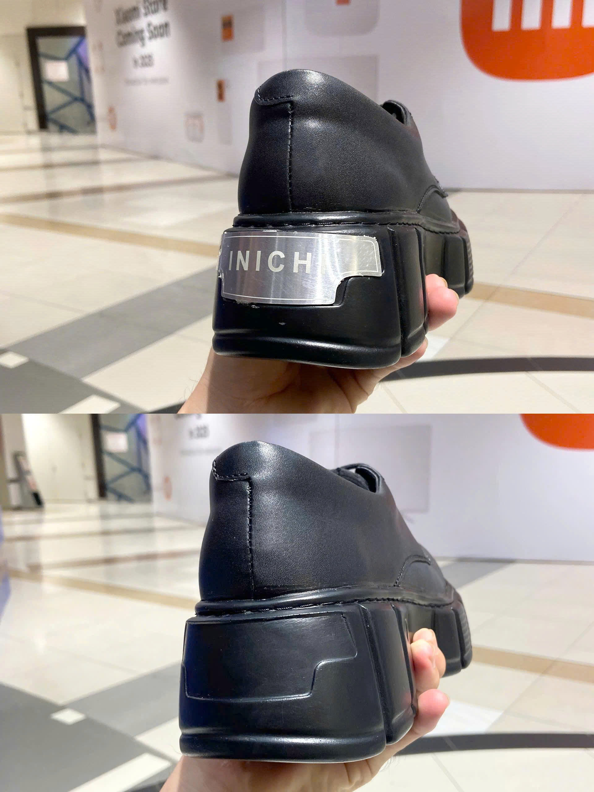 Giày Derby nam nữ Inichi G1332- G1333 đế Chunky thời trang