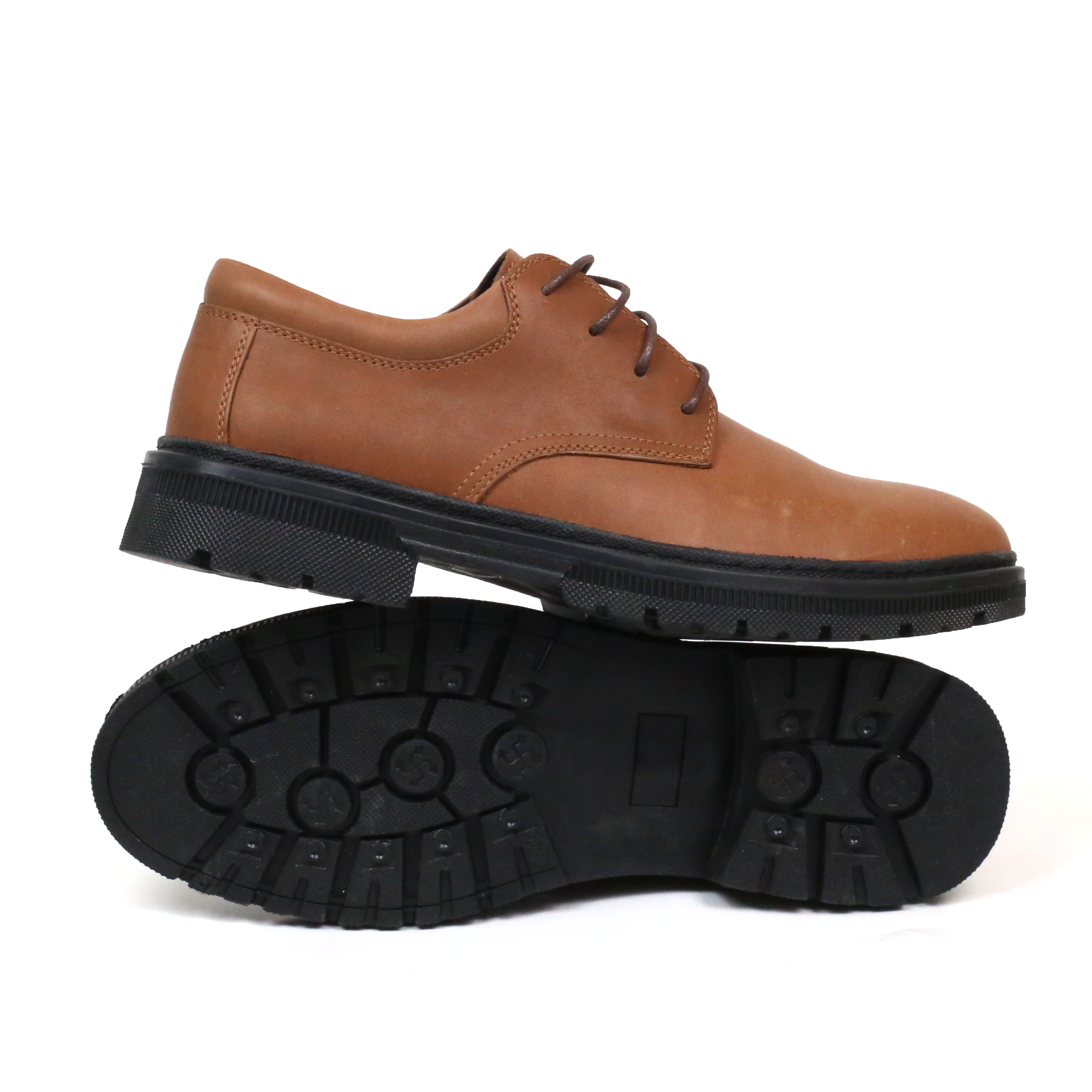 GIÀY DA CHUNKY DERBY THỜI TRANG INICHI G1144 MÀU DA BÒ: 39