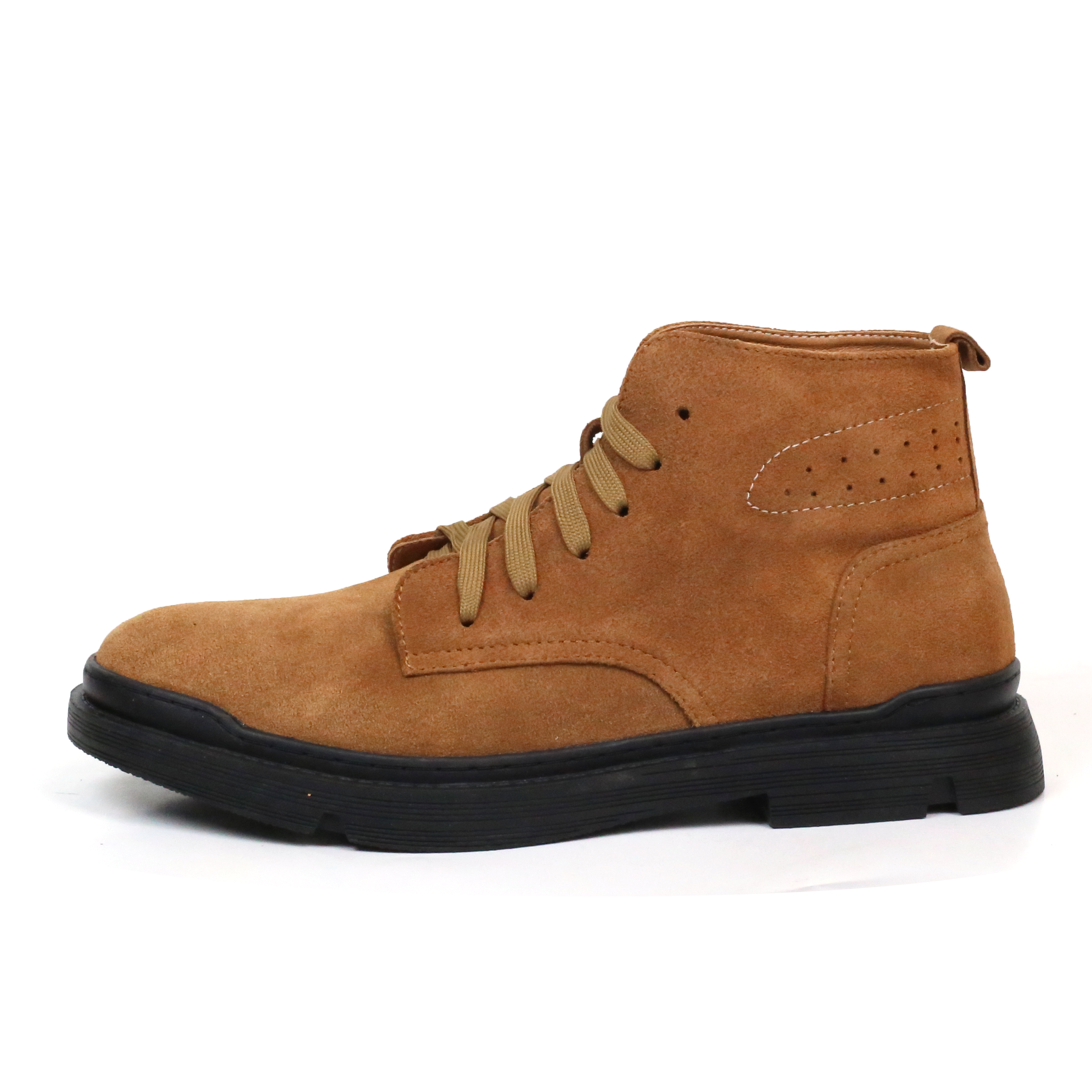 GIÀY BOOTS DA LỘN INICHI G1125 CỔ LỬNG CÓ MAY ĐẾ: 39