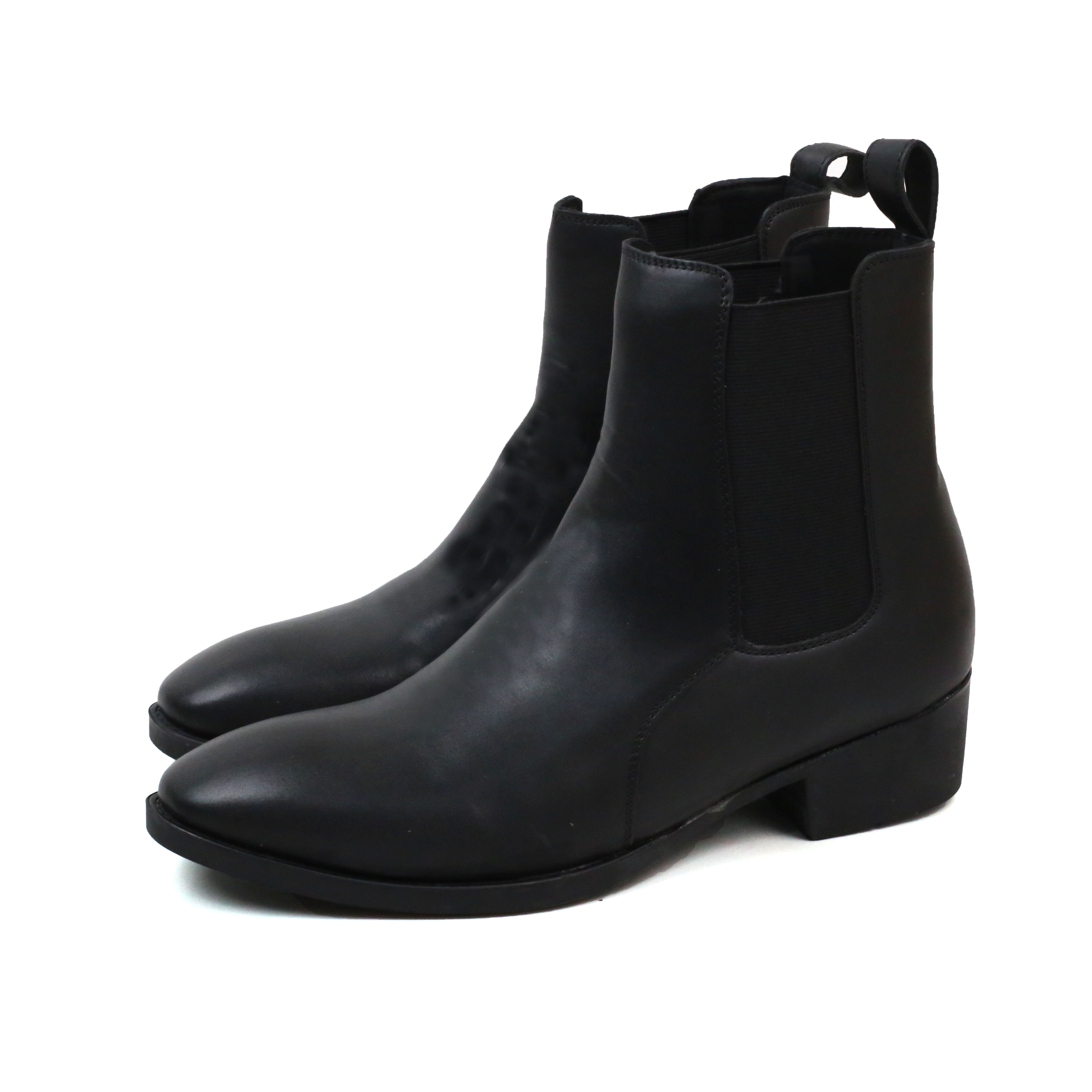 Giày da chelsea boots INICHI G1121 đế cao 5cm: 39