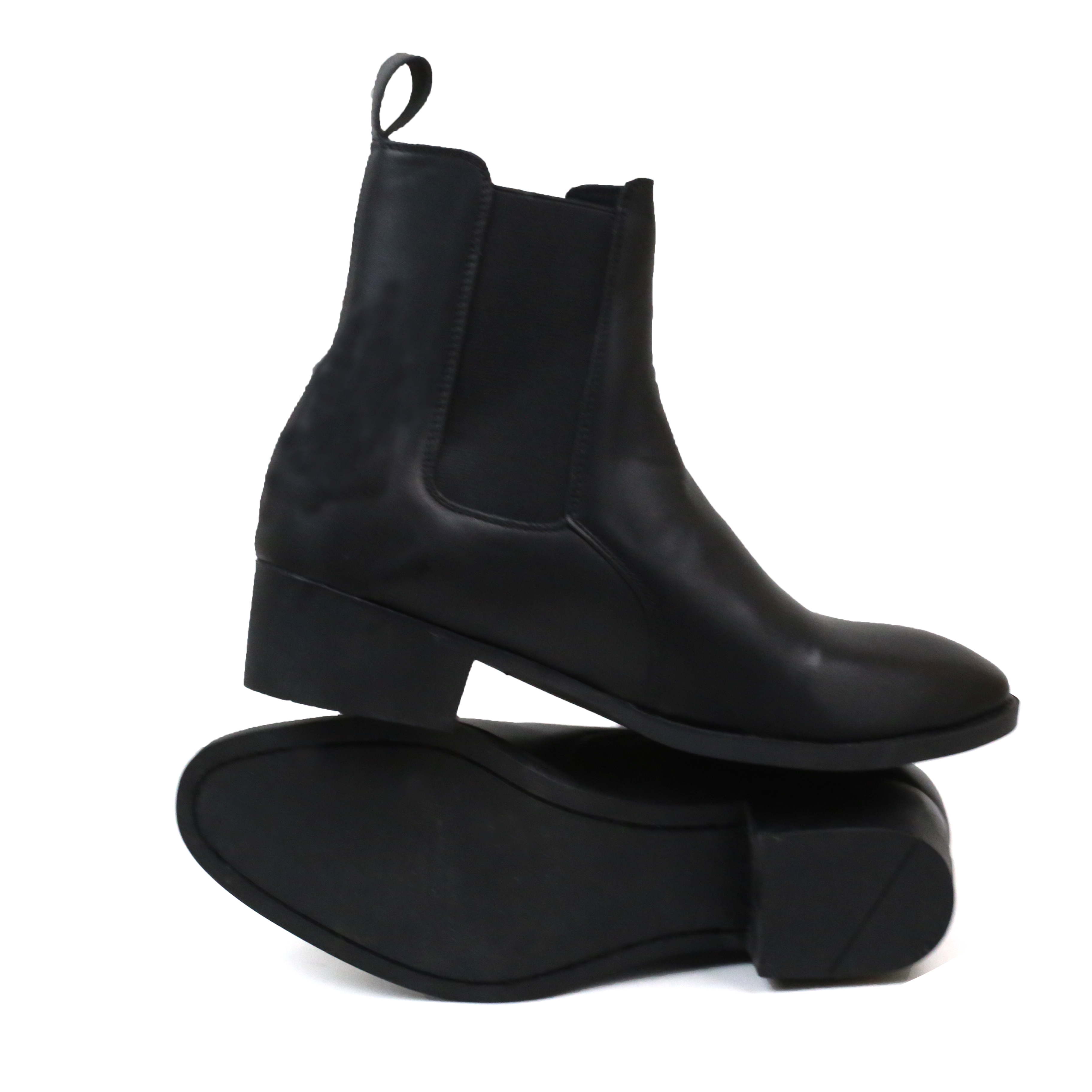 Giày da chelsea boots INICHI G1121 đế cao 5cm: 39