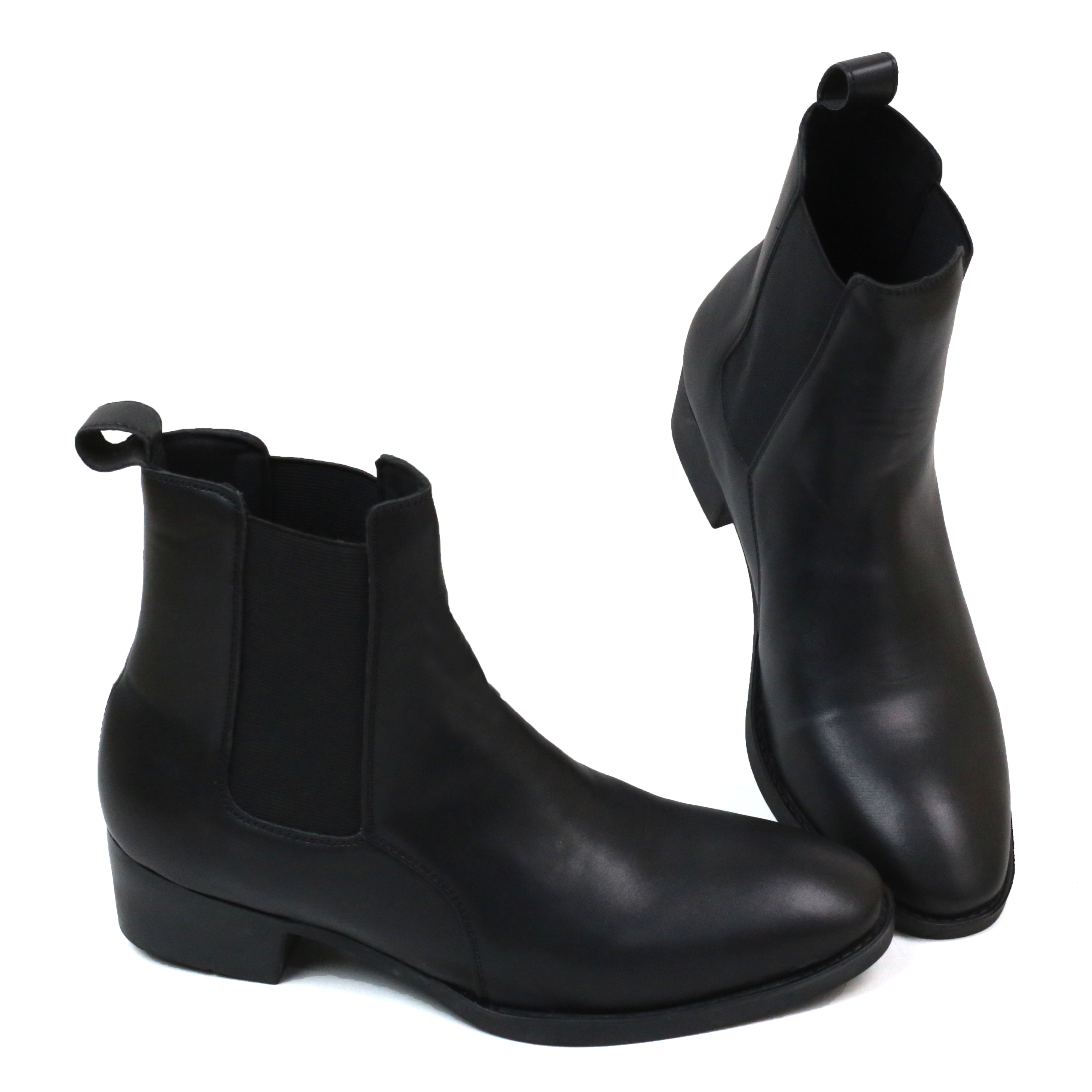 Giày da chelsea boots INICHI G1121 đế cao 5cm: 39