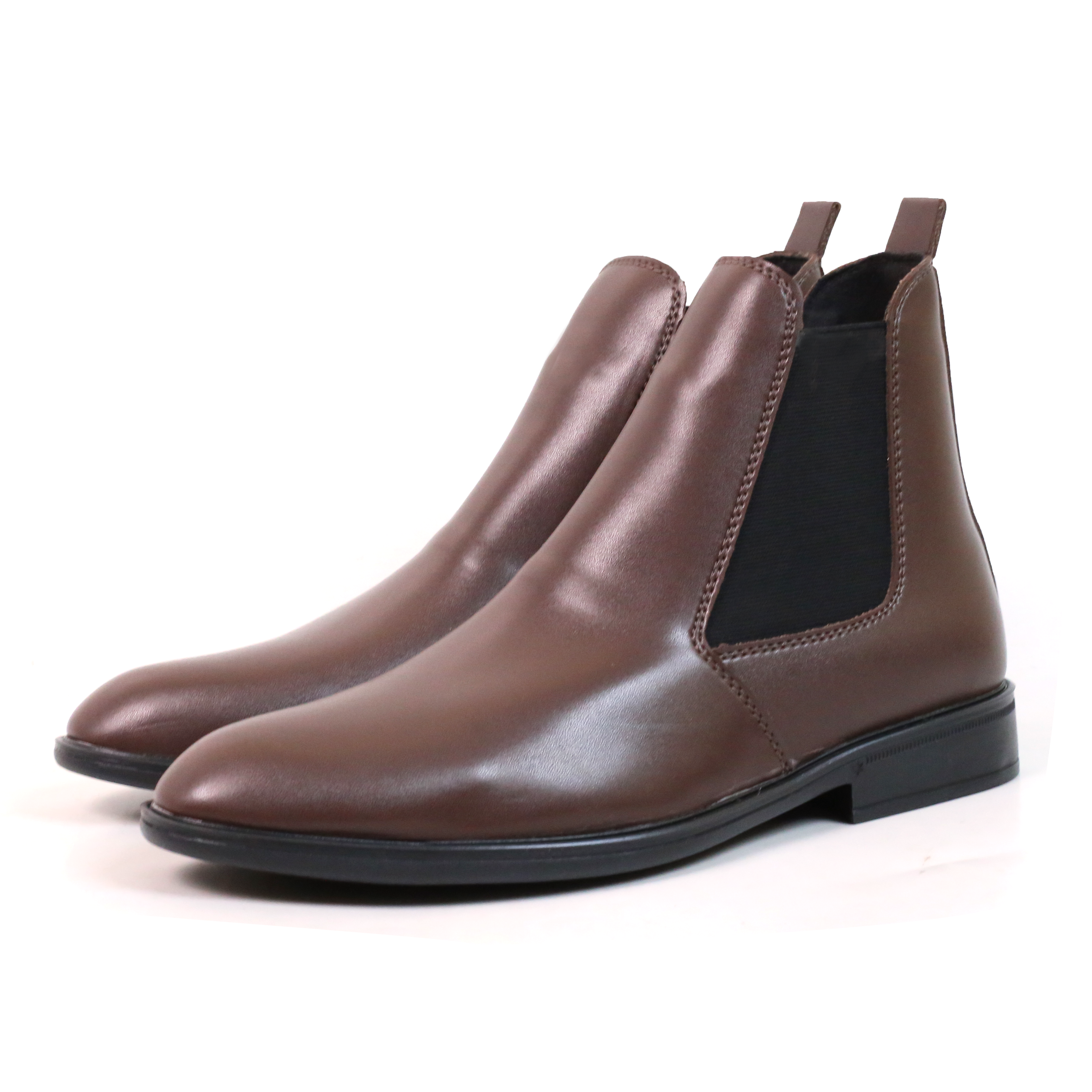 Giày Chelsea Boots may đế màu nâu g1293