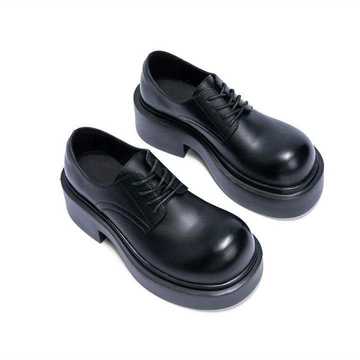Giày Derby Chunky Inichi G1327 mũi cao đế 8cm