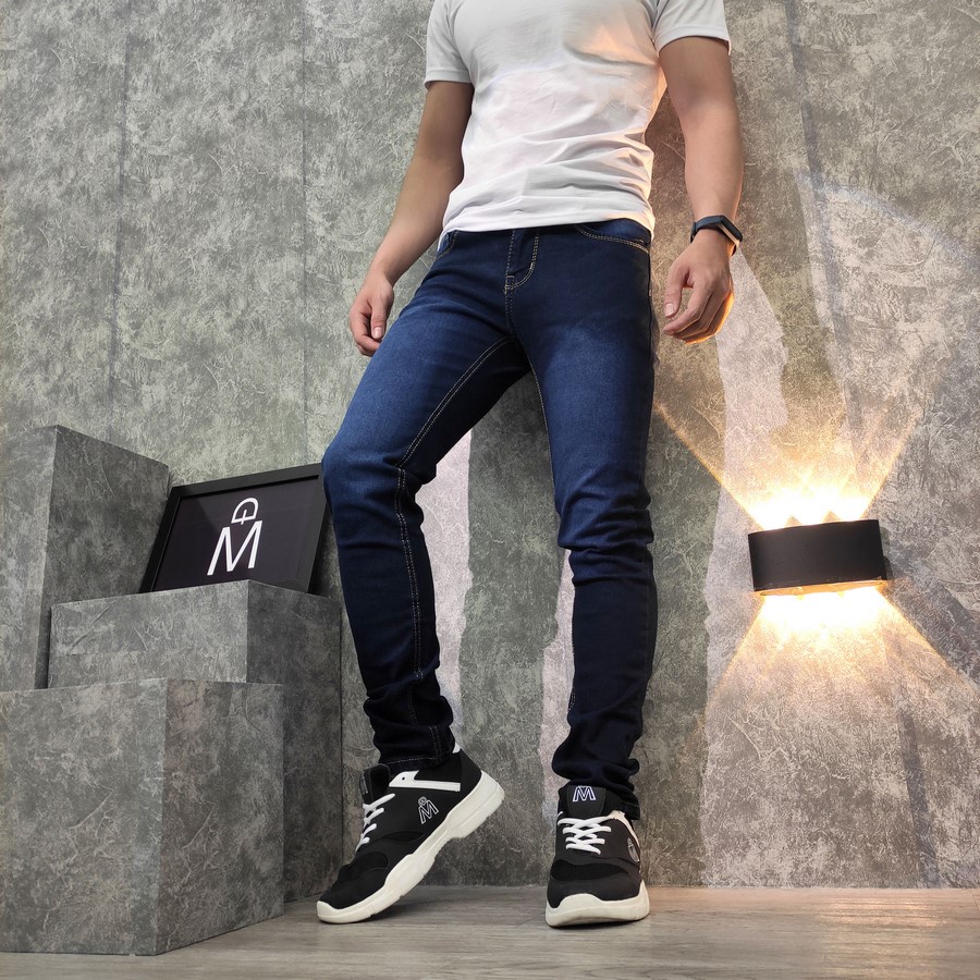 QUẦN JEANS ĐEN NAM INICHI Q98 CO GIÃN 4 CHIỀU LOẠI TỐT