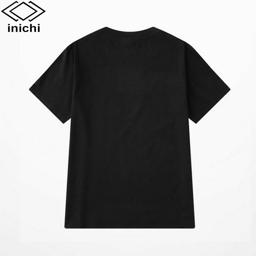 ÁO THUN UNISEX IN CHỮ INICHI PHONG CÁCH ĐƠN GIẢN 4 MÀU I23: Màu hồng S