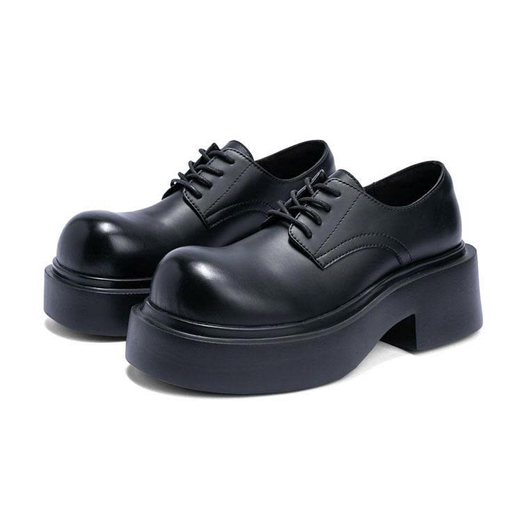 Giày Derby Chunky Inichi G1327 mũi cao đế 8cm