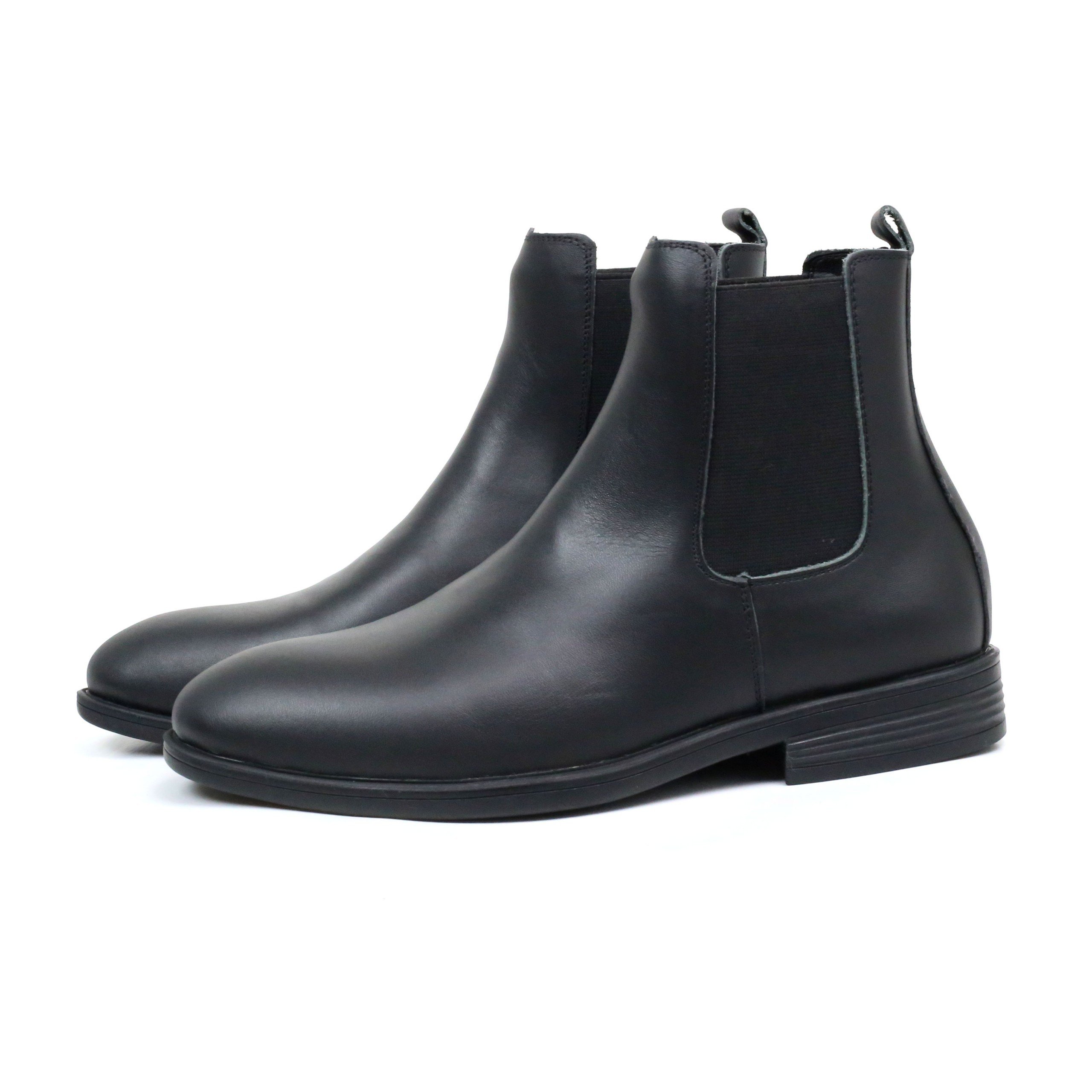 Giày Chelsea Boots Inichi G1091 da bò thật có may đế